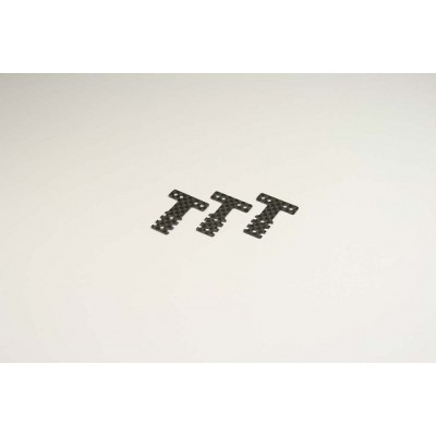 CARBON REAR SUSPENSION PLATE SET ( FOR MR-03 MM OR LM TYPE )